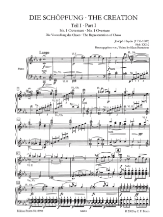 La Création - Choeur - HAYDN - Partition - Chœur