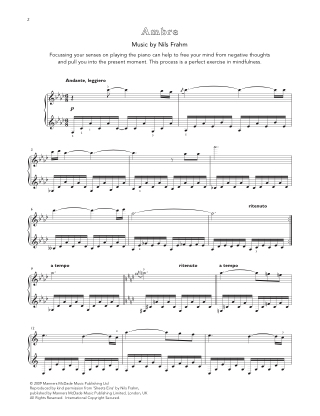 Mindfulness - Partition - Piano