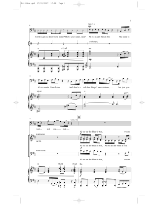 Hamilton: Choral Medley - Lin-Manuel Miranda - Partition - Chœur