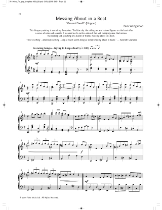Piano Seascapes - Pam Wedgwood - Partition - Piano
