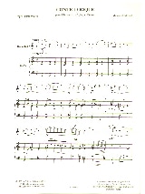 Conte Lyrique - Maurice Faillenot - Partition - Clarinette
