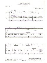 Danserine - Maurice Faillenot - Partition - Hautbois