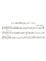 Déchiffrage pour tous - Marc Dijoux - Partition