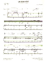 Un Soir D'été - Jérôme Naulais - Partition - Clarinette