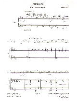 Silhouette - Alain Crepin - Partition - Violoncelle