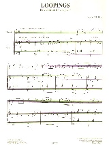 Loopings - Francis Coiteux - Partition - Clarinette