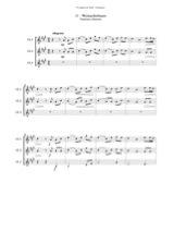 15 Chants de Noël - Clarinettes - Pascal Proust - Partition