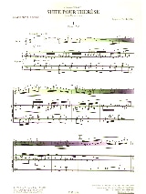 Suite Pour Thérèse - Maurice Faillenot - Partition - Flûte traversière