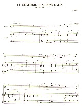 Le Sommeil des Lionceaux - Francine Aubin - Partition
