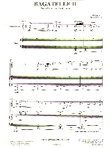 Bagatelle 2 - Pierre Thilloy - Partition - Flûte traversière
