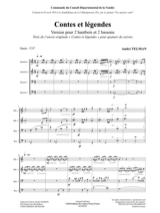 Contes et Légendes - Quatuor 2 Hautbois et 2 Bassons - André Telman