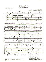Romance - Jacques Toulon - Partition - Trombone