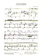 Fantaisie - Alain Parent - Partition - Trompette