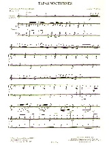 Tapas Nocturnes - Jérôme Naulais - Partition - Saxophone