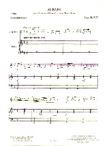 Aubade - Pascal Proust - Partition - Trompette