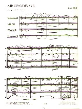 Air Scandinave - Joseph Zemp - Partition - Saxophone