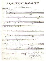 Tom Tom Savane - Stéphane Gremaud - Partition