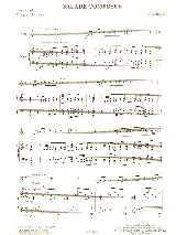 Salade Composée - Thierry Muller - Partition - Trompette