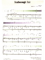 Scarborough Fair, Cantique - Traditionnel - Partition - Saxophone