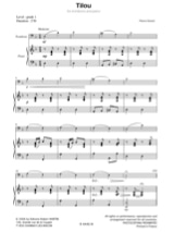 Tilou - Pierre Girard - Partition - Trombone