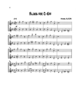 4 petits blues - Michael Alizon - Partition - Saxophone