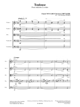Toulouse - Claude Nougaro - Partition - ENSEMBLES, BANDS