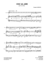 Escalade - Francis Coiteux - Partition - Cor
