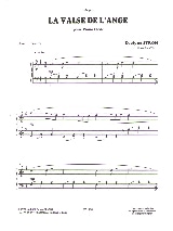 La Valse de L'ange - Evelyne Stroh - Partition - Piano