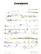 Greensleeves - Traditionnel - Partition - Cor