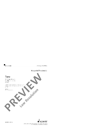 Tanz - Violoncelle solo - PENDERECKI - Partition - Violoncelle