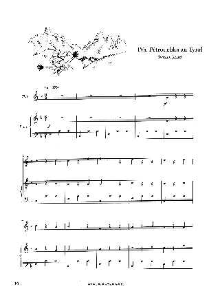 Le Voyage de Pétrouchka - Flûte et piano - Jean-Pierre Sciau
