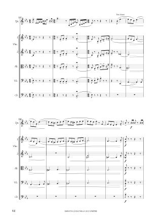 Fantaisie - Conducteur - Théodore Dubois - Partition - Grand format