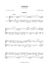 3 Duetti - 2 Flauti - Giuseppe Acerbi - Partition - Flûte traversière