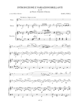 Introduzione e Variazioni brillanti op. 20 - Karol Scholl - Partition