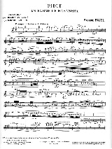 Pièce en forme de habanera - Clarinette - RAVEL - Partition