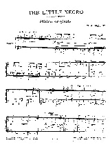 Le Petit Nègre - DEBUSSY - Partition - Piano