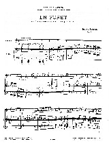 En Forêt - Eugène Bozza - Partition - Cor
