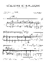Sicilienne et Burlesque - Alfredo Casella - Partition