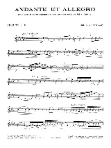 Andante Et Allegro - Guillaume Balay - Partition - Trompette