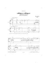 Calling-Ec.Calling-Ec - Betsy Jolas - Partition - Piano