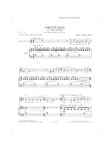 Nocturne La Délaissée - Isabelle Aboulker - Partition - Mélodies