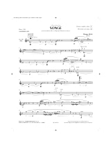 Songe - Thierry Alla - Partition - Saxophone