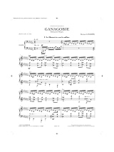 Ganagobie - Bernard Andres - Partition - Harpe