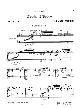 3 Pièces - POULENC - Partition - Piano