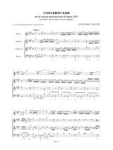 Concerto 22 - Flauto 2 violoni e bc - Alessandro Scarlatti - Partition
