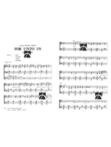 For Unto Us - Friedrich Händel Georg - Partition - ENSEMBLES, BANDS