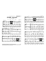 Every Valley - Friedrich Händel Georg - Partition - ENSEMBLES, BANDS