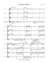 Cartoon Music - Jan De Haan - Partition - Clarinette