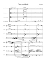 Cartoon Music For Recorder Quartet - Jacob Haan Yan Haan - Partition