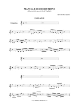 Manuale di Diminuzione - Flauto Dolce - Giorgio Pacchioni - Partition